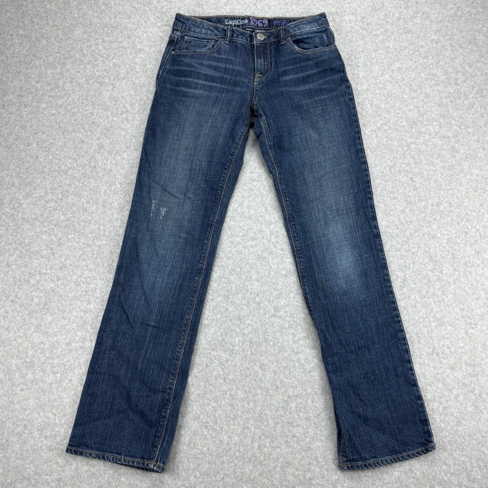 Gap Jeans Girls 14 Blue Denim Classic 5 Pocket Outdoor Straight Leg Regular Fit